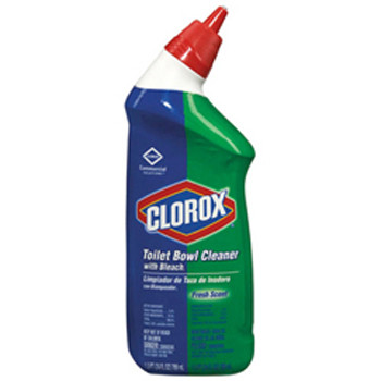 CLEANERS RESTROOM DISINFECTANT TOILET BOWL W/ BLEACH 24OZ CLOROX (12/CS) [CLO00031]
