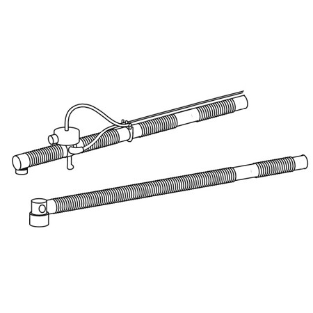OXYGEN VENTILATOR CIRCUIT ADULT SINGLE LIMB PORTABLE UNIVERSAL AIRLIFE (10/CS) [304-001795]