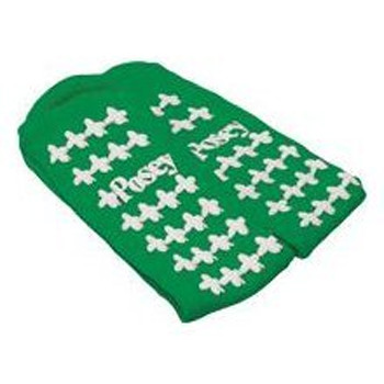 *USE - 600-SL07* SLIPPERS TERRY TREADS LF LG GREEN (PR) [141-6239LG]