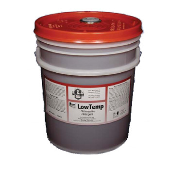 DISHWASHING DETERGENTS MACHINE ALL PURPOSE LOW TEMP 1024:1 DIL 5 GAL LOWTEMP MADE USA (5GAL/PL) [500-ESK02-P5]