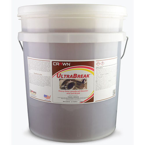 LAUNDRY FABRIC BREAK & ALKALINE BOOSTER TOUGH SOILS 200-800:1 DIL 5 GAL (5GAL/PL) [500-ESL01-P5]