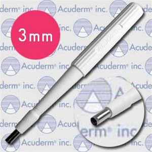 PUNCHES BIOPSY DISP 3MM ACU-PUNCH (25/BX) [288-ACUP325]