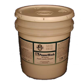 LAUNDRY DETERGENTS POWDER TOP LOAD LEMON 50LB DRUM 100-200:1 DIL POWERWASH MADE USA (EA) [500-ESL08]