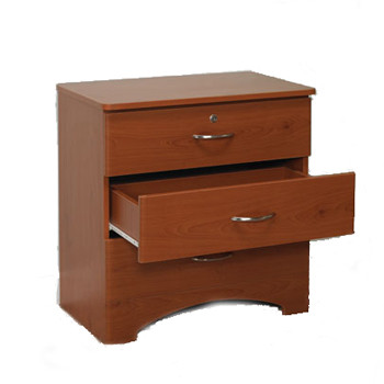 DRESSER 3 DRAWER 29IN X 18IN 29.5IN OAK FINISH (EA) [500-DRS1-O]