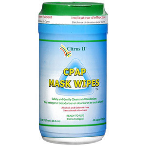 WIPES CPAP MASK CITRUS II (62/TB 12TB/CS) [BEA635871639]