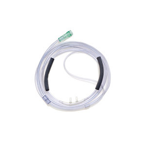 CANNULAS OXYGEN NASAL STANDARD TIP ADULT CLEAR CRIMP RESIST W/FOAM EAR CUSHIONS W/7FT TUBING COMFORT FIT (50/CS) [122-HUD1865]