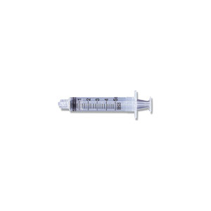 SYRINGES ONLY DISP ST LUER LOCK TIP 5CC BD (125/BX 4BX/CS) [BD309646-EA]
