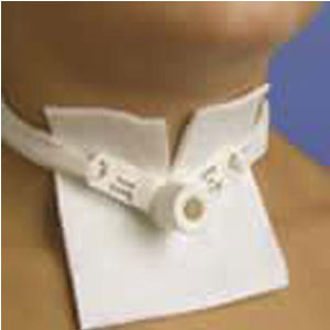 TRACHEOSTOMY TUBE TIES HOLDERS SOFT FOAM COLLAR VELCRO LF 1-PC FITS UP TO 17IN TRACHTIE (20/BX) [507-301]
