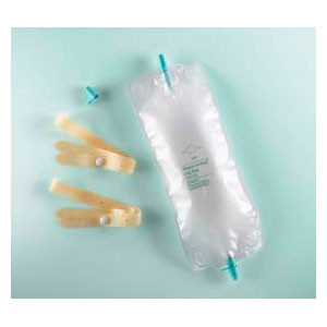 LEG BAGS LATEX STRAPS RUBBER CAP VALVE 9OZ 266ML DISPOZ-A-BAG (48/CS) [BU150101]