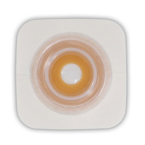 OSTOMY WAFER MOLDABLE 1 3/4IN FLANGE & 7/8IN-1 1/4IN STOMA W/DURAHESIVE FLEX COLLAR WHITE NATURA (10/BX 10BX/CS) [CVT4134-18]