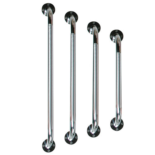BARS GRAB KNURLED CHROME 24IN RETAIL PACK (3/CS) [500-GB24-C]