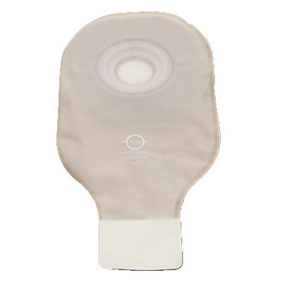 OSTOMY PCH 1PC DRAIN PRE-SIZED CONVEX 3/4IN TRANS PREMIER (5/BX 24BX/CS) [HOL8610]