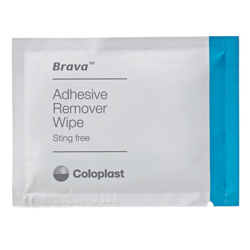 OSTOMY WIPES ADHESIVE REMOVER W/SILICONE BRAVA (30/BX 24BX/CS) [046-120115]