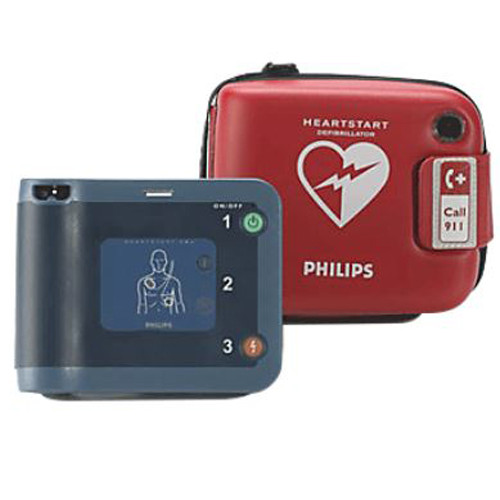DEFIBRILLATOR AED UNIT PORTABLE W/CASE HEARTSTART FRX (EA) [265-861304]