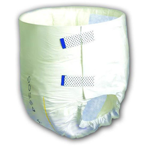 BRIEFS DIAPERS ADULT HVY ABS DISP LF 32-44IN MD WHITE TRANQUILITY SELECT MADE USA (12/PK 8PK/CS) [149-2624]