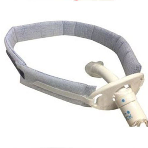 TRACHEOSTOMY TUBE TIES HOLDERS SOFT FOAM COLLAR VELCRO LF 2-PC 1IN FITS UP TO 18IN COMPLIANCE (10/BX) [600-TT41]