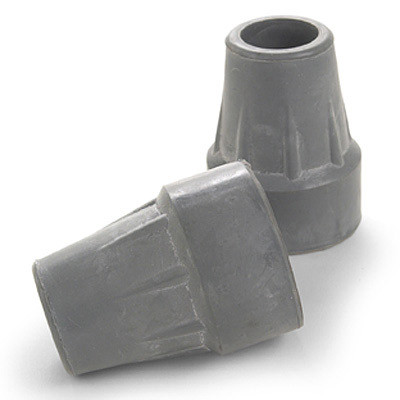 CRUTCHES ACCESSORIES TIP 1.75IN LG GRAY (PR) [776-6134]