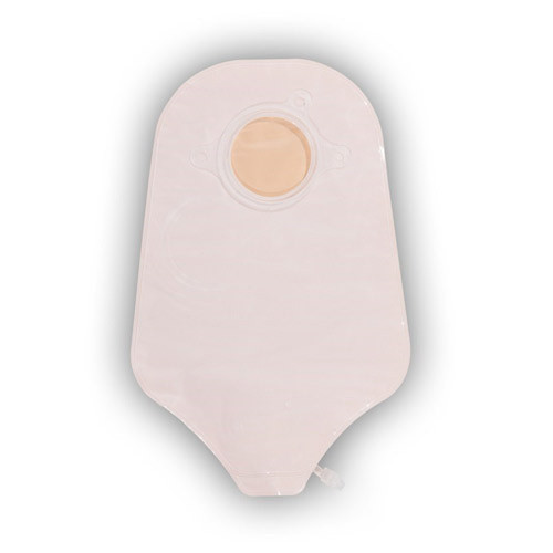 UROSTOMY PCH 2PC DRAIN PRE-SIZED W/FOLD-OVER TAP LF 1 3/4IN FLANGE TRANS SUR-FIT NATURA (10/BX 24BX/CS) [CVT4015-35]
