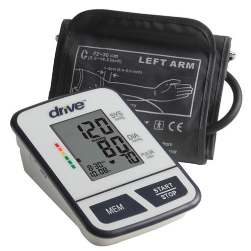 BLOOD PRESSURE UNITS ANEROID SPHYGMOMANOMETERS DIGITAL AUTO INFL ARM ADULT (EA) [500-BPD01]