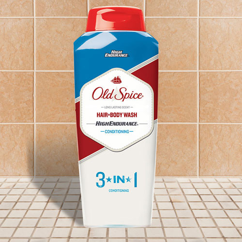 SHAMPOOS HAIR & BODY WASH 18OZ HIGH ENDURANCE CONDITIONING OLD SPICE (4/CS) [PH339]