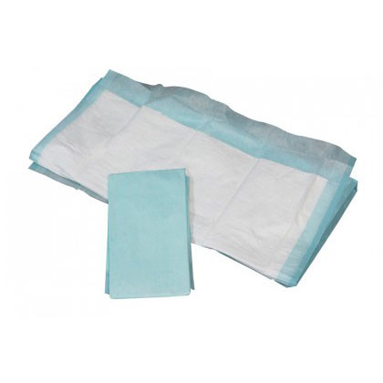 UNDERPADS DISP CHUX 17IN X 24IN HEAVY ABS LF QUILTED BLUE (50/PK 6PK/CS) [600-U1724]