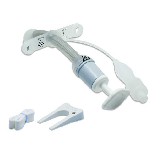 TRACHEOSTOMY TUBE CUFFED TTS STD PEDIATRIC ST FLEXTEND STRAIGHT NECK SZ 5.0MM X 44MM W/O DEHP LF PORTEX-BIVONA (EA) [168-67PFSS50]