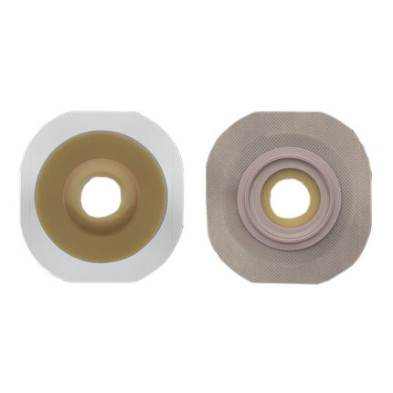 OSTOMY WAFER PRE-SIZED CONVEX 1 3/4IN FLANGE & 7/8IN STOMA W/FLEXWEAR GREEN NEW IMAGE (5/BX 24BX/CS) [HOL14503]