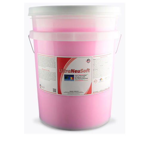 LAUNDRY FABRIC SOFTENER NEUTRALIZER SOUR RUST REMOVING PREMIUM 200-400:1 DIL 15 GAL ULTRA NEU SOFT MADE USA (15GAL/DRUM) [500-ESL12-15]