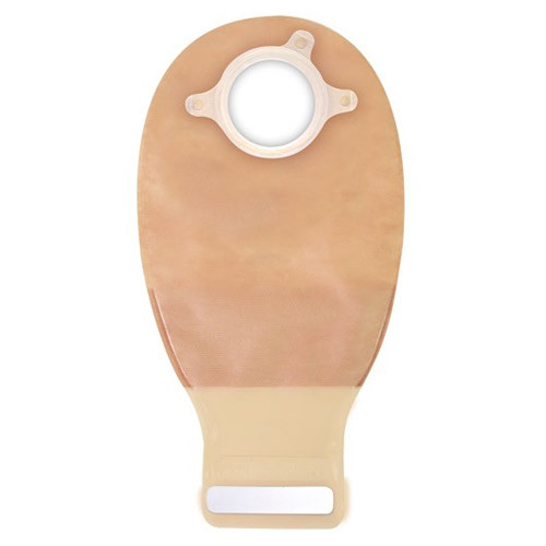 OSTOMY PCH 2PC DRAIN PRE-SIZED 2 1/4IN W/INVISICLOSE TRANS NATURA + (10/BX 14BX/CS) [CVT4164-21]