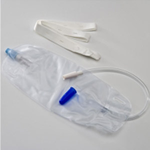 LEG BAGS FABRIC STRAPS ANTI-REFLUX VALVE TWIST LF 25OZ 739ML DOVER (50/CS) [150-145516]
