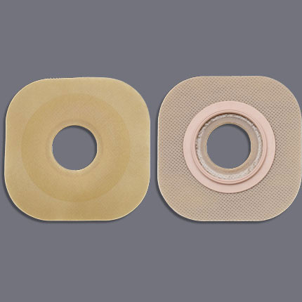 OSTOMY WAFER PRE-SIZED 2 1/4IN FLANGE & 1 3/8IN STOMA W/FLEXWEAR RED NEW IMAGE (5/BX 24BX/CS) [HOL16407]