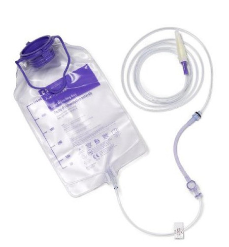 ENTERAL FEEDING BAG 500ML ANTI-FREE FLOW KANGAROO EPUMP (30/CS) [150-772055-EA]