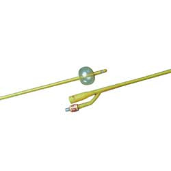CATHETERS FOLEY 2 WAY DISP ST LATEX 16FR 5CC LUBRICATH BARDEX (12/CS) [BU0165L16]