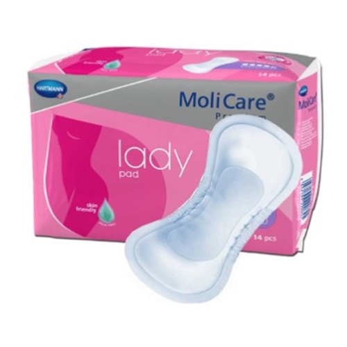 PADS INSERT GARMENT BOOSTER LIGHT ABS DISP LF 6.5IN X 17IN MOLIMED MAXI PREMIUM (14/PK 12PK/CS) [236-168654]