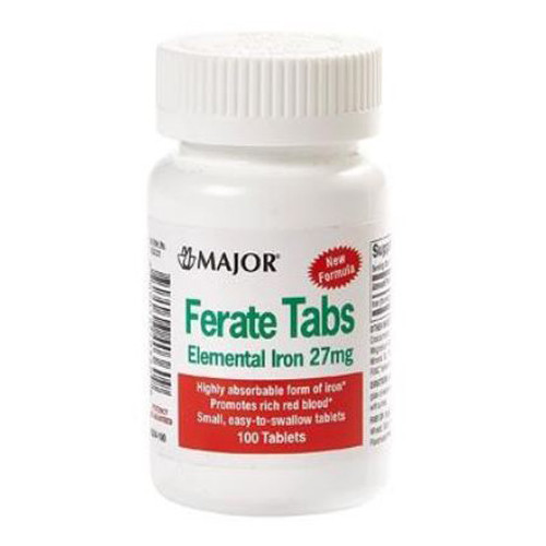 SUPPLEMENTS MINERALS IRON FERROUS GLUCONATE 324MG TABLETS (100/BTL 12/CS) [PH694]