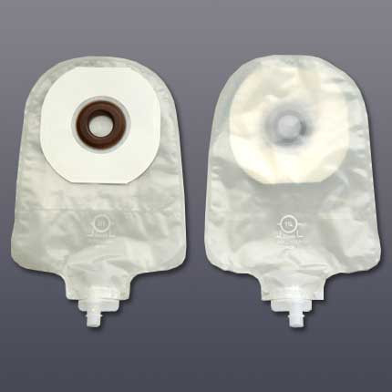 UROSTOMY PCH 1PC DRAIN PRE-SIZED LOW PROFILE LF 2IN TRANS KARAYA 5 (10/BX 24BX/CS) [HOL1434]