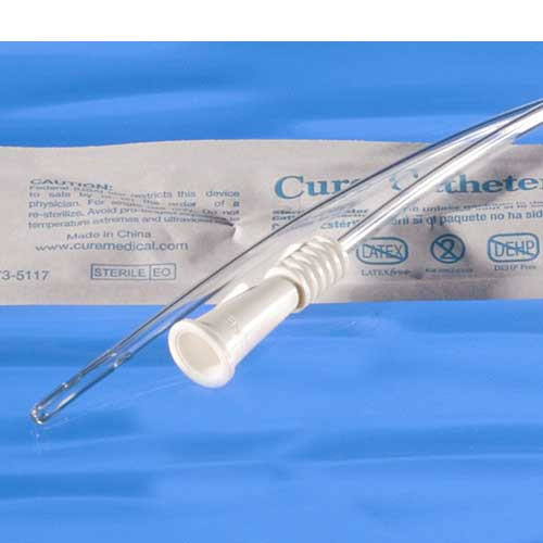 CATHETERS URETHRAL DISP ST INTERMITTENT PVC STRAIGHT TIP LF PEDIATRIC 12FR 10IN W/O BPA DEHP (30/BX 10BX/CS) [500-UC12P]