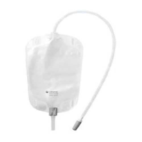 LEG BAGS CONTOURED FLOCKED W/COMFORT STRAP CLAMP 50CM TUBING 17OZ 500ML CONVEEN SECURITY + (10/BX 60BX/CS) [028-21026-EA]