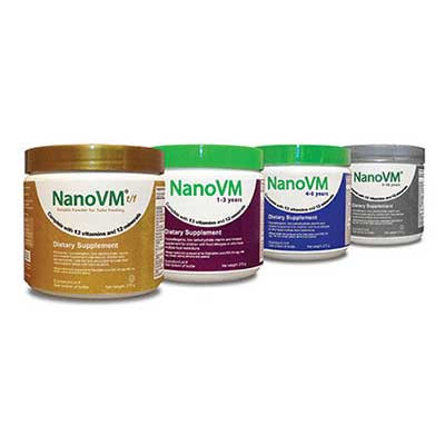 NUTRITIONALS NANOVM F/CHILD 4-8YRS 275GM PWD UNFLV (1/EA) [690-1148]