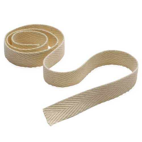 TAPES TWILL 100% COTTON .5IN X 72YD (EA) [500-TTW1-C]