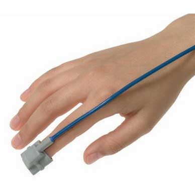 PULSE OXIMETER ACCESSORIES SENSOR UNIT FINGERTIP/TOE REUSABLE SOFT SENSORS SM W/ 3FT CABLE PURE LIGHT (EA) [749-8000SS]