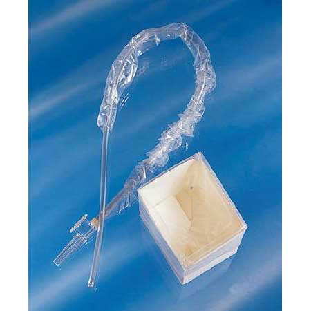 KITS/TRAYS SUCTION TRACH OPEN CATHETERS W/CHIMNEY VALVE DELEE BEVEL TIP GRAD MARKING W/CUP NOGLV DISP ST 12FR NO-TOUCH TRI-FLO (100/CS) [304-T168C]