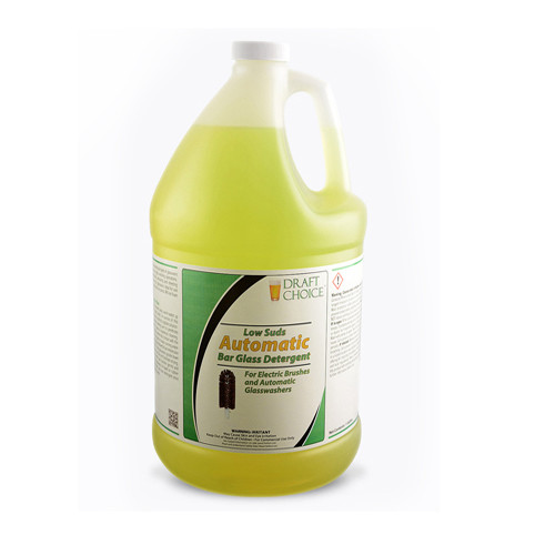 CLEANERS SANITIZER FOOD SERVICE GLASS WASH LOW SUDS AUTOMATIC 512:2 DIL 1 GAL LOW SUDS AUTOMATIC MADE USA (4GAL/CS) [600-ESCC17-G4]