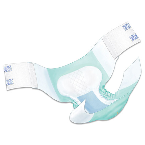 BRIEFS DIAPERS ADULT BARIATRIC SUPER ABS DISP LF 65-78IN 2XL QUILTED WHITE WINGS (12/PK 4PK/CS) [150-67093]