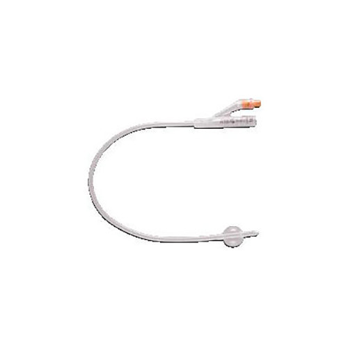 CATHETERS FOLEY 2 WAY DISP ST SILICONE LF 18FR 5CC W/O DEHP RUSCH BRILLANT (10/BX) [088-170605180]