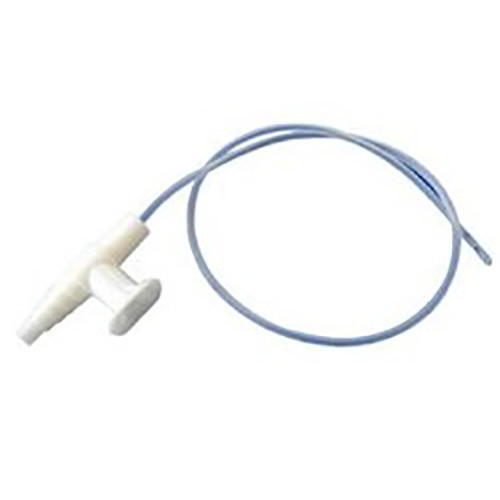 CATHETERS SUCTION TRACH OPEN W/CHIMNEY VALVE DELEE BEVEL TIP DISP ST LF 14FR 20IN COIL PK TRI-FLO (50/CS) [304-T60C]