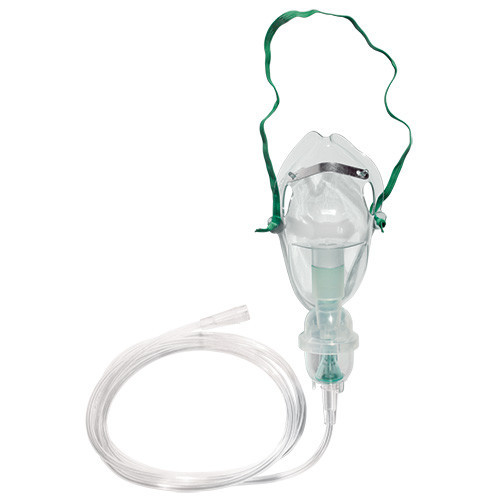 MASKS AEROSOL ADULT ELONGATED W/7FT TUBING & 6CC BOTTLE LF (50/CS) [400-MAKIT]