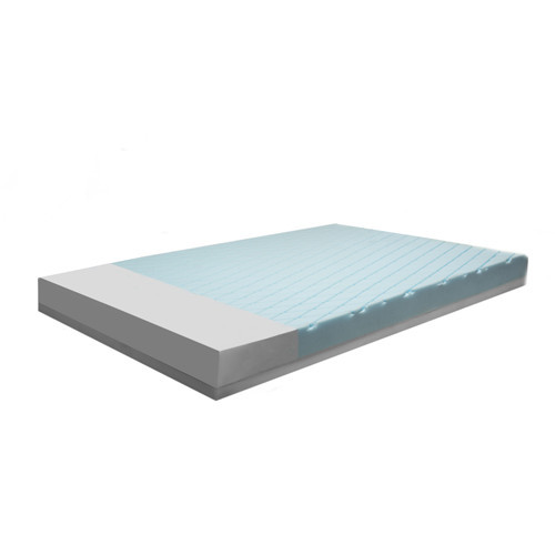 MATTRESS FOAM PRESSURE REDISTRIBUTION GEL-INFUSED MADE USA (4 LAYER) WTRPRF FIREB 1YR WTY 84INL X 42INW X 6INH 600LB CAP BARIATRIC MADE USA (EA) [600-M2000-4284]