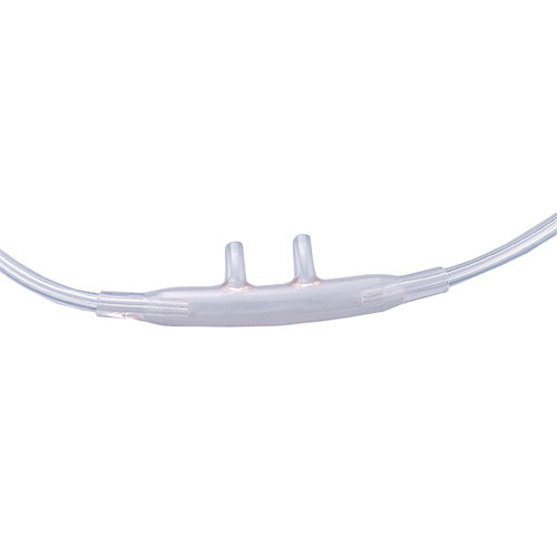 CANNULAS OXYGEN NASAL STANDARD TIP PEDIATRIC CLEAR CRIMP RESIST W/7FT TUBING AIRLIFE (50/CS) [304-002602]