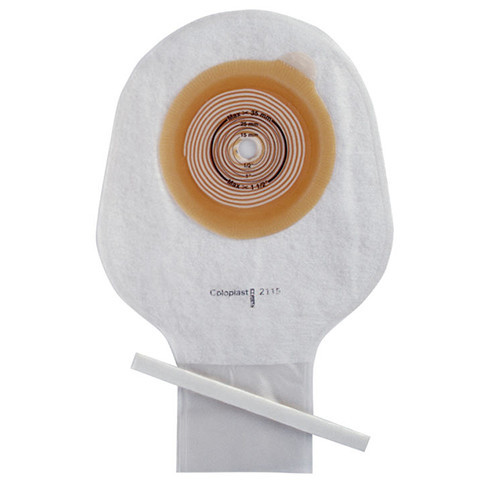 OSTOMY PCH 1PC DRAIN CUT-TO-FIT PED 3/8IN-1 3/8IN TRANS ASSURA (10/BX 20BX/CS) [046-2115]